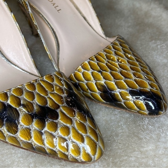 𝅺loeffler Randall Snakeskin Heels - Picture 10 of 11